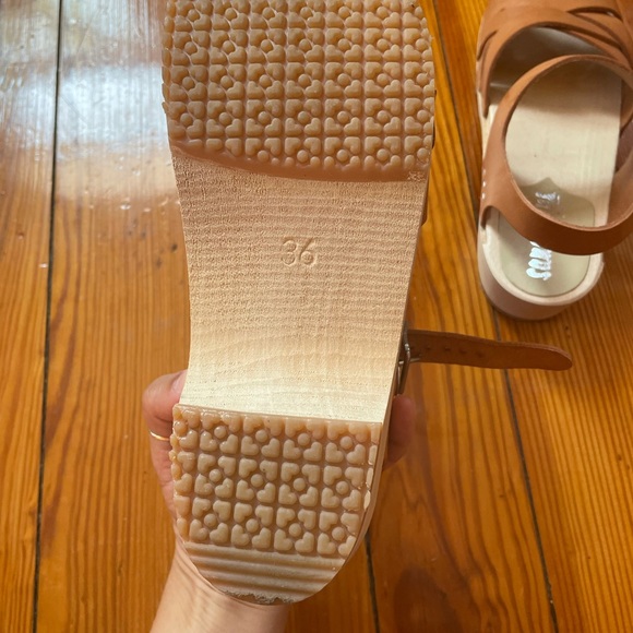 Sandgrens sandal clogs in nude - Picture 8 of 9